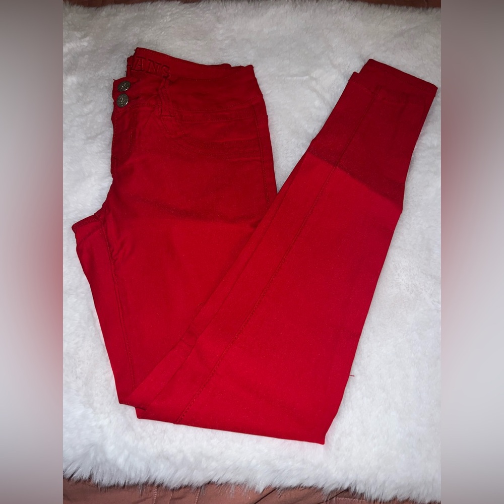 4/$10 Bundle Sale: EUC Red Jeans